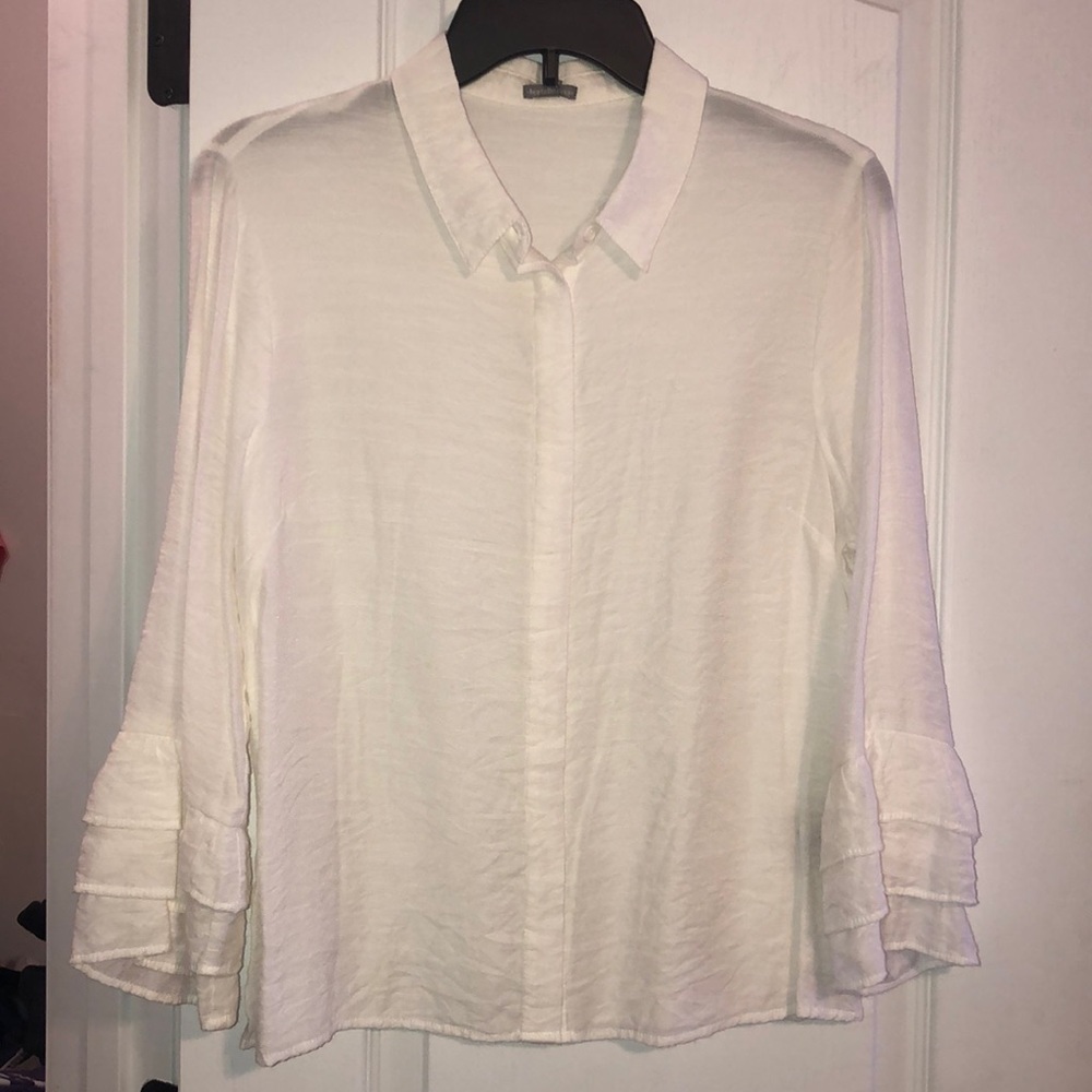 Button up collared shirt
